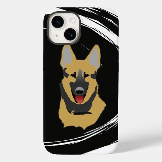 German Shepherd Dog Case-Mate iPhone Case (Achterkant)