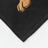 German Shepherd Dog Christmas Lights Xmas Pet Dog  Fleece Deken (Hoek)