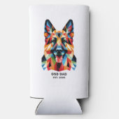 German Shepherd Dog Dad Established Date (Achterkant)