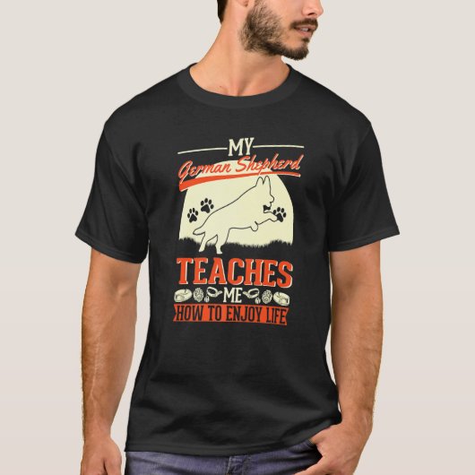 German Shepherd Dog German Shepherd T-shirt (Voorkant)