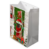 German Shepherd Dog Gift Bag Medium Cadeauzakje (Achterkant Gekanteld)