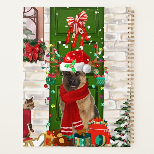 German Shepherd Dog Gift Bag Planner (Achterkant)