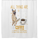 German Shepherd Dog Gift Douchegordijn (Voorkant)