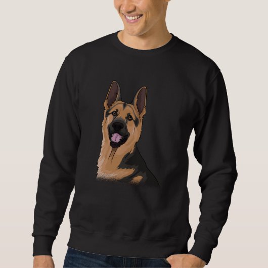 German Shepherd Dog Gift Idea Trui (Voorkant)