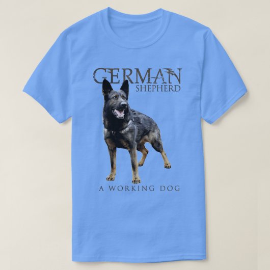 German Shepherd Dog GSD (3) T-shirt (Design voorkant)