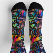 German Shepherd Dog - GSD woordpatroon Socks Sokken (Top)