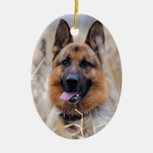 German Shepherd Dog Keramisch Ornament