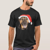 German Shepherd Dog Kerstkerstkerstkerstkerstkerst T-shirt (Voorkant)