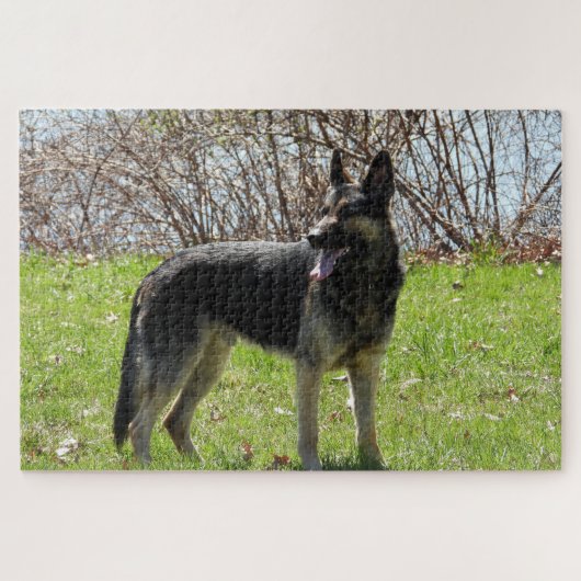 German Shepherd Dog Legpuzzel (Horizontaal)
