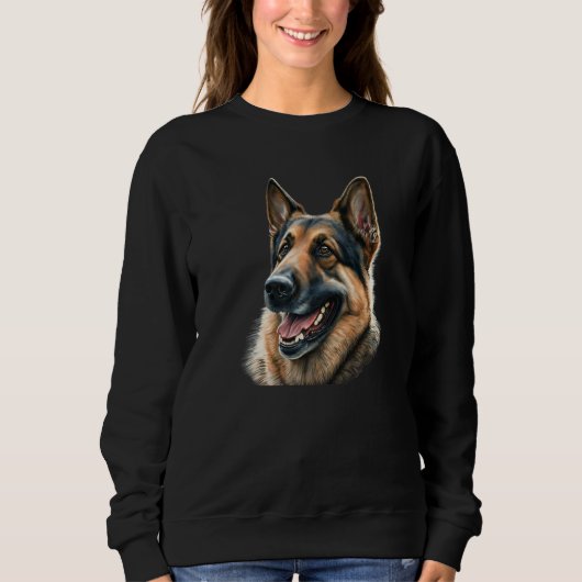 German shepherd Dog Lover Pet Premium Trui (Voorkant)