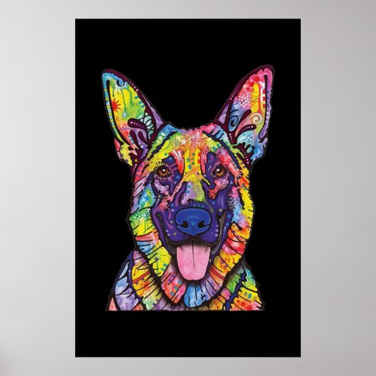 German Shepherd Dog Lovers Poster (Voorkant)