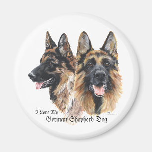 German Shepherd Dog Magneet