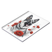 German Shepherd Dog Notitieboek (Linkerzijde)