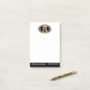 German Shepherd Dog Personalized Post-it® Notes