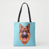 German Shepherd Dog Portrait Draagtas (Voorkant)