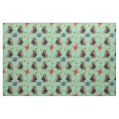 German Shepherd Dog Portrait Stof (Fat Quarter)