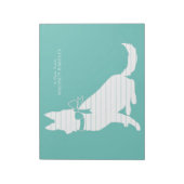 German Shepherd Dog Puppy Notitieblok (Gedraaid)