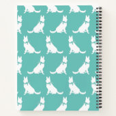 German Shepherd Dog Puppy Notitieboek (Achterkant)