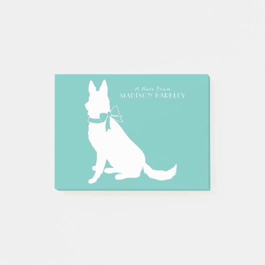 German Shepherd Dog Puppy Post-it® Notes (Voorkant)