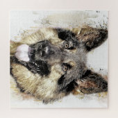 German Shepherd Dog Puzzle Legpuzzel (Horizontaal)