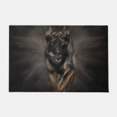 German Shepherd Dog - Running Deurmat (Voorkant)