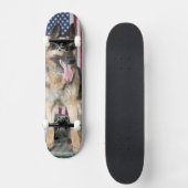 German Shepherd Dog Skateboard (Voorkant)