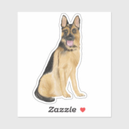 German Shepherd Dog Sticker
