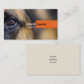 German Shepherd Dog Visitekaartje (Voorkant / Achterkant)