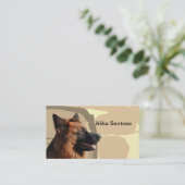 German Shepherd Dog Visitekaartje (Staand voorkant)