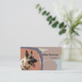 German Shepherd Dog Visitekaartje (Staand voorkant)