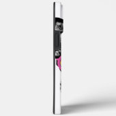 German Shepherd Dog with Hearts Valentijnsdag Case-Mate iPhone Case (Achterkant / Rechts)