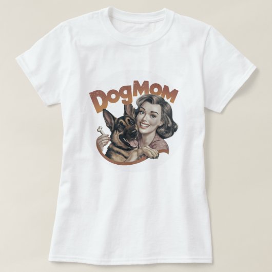 German Shepherd doglover dogmom dog t-shirt (Design devant)