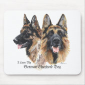 German Shepherd Dogs Muismat (Voorkant)