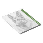 German Shepherd Dogs Notitieblok (Schuin)