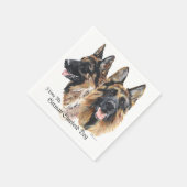 German Shepherd Dogs Servetten (Hoek)