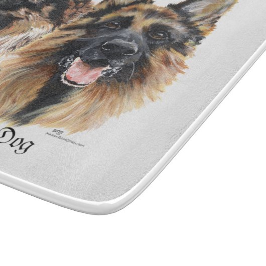 German Shepherd Dogs Snijplank (Hoek)