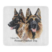German Shepherd Dogs Snijplank (Voorkant)