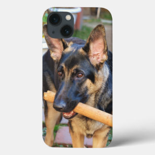 German Shepherd door Shirley Taylor iPhone 13 Hoesje