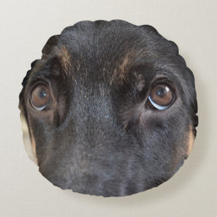 German Shepherd door Shirley Taylor Rond Kussen