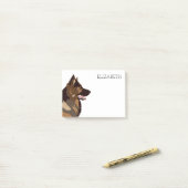 German Shepherd | Elzassisch Post-it® Notes (Op bureau)