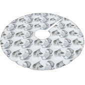 German Shepherd en Santa Kerstboom Rok (Gekanteld)