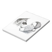 German Shepherd en Santa Notitieblok (Gedraaid)