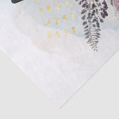 German Shepherd Floral Dog Tissuepapier (Detail)