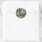 German Shepherd Forest Sticker (Tas)
