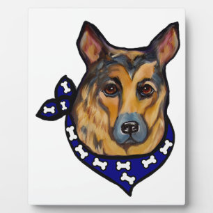 GERMAN SHEPHERD FOTOPLAAT