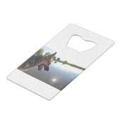 German Shepherd Friend Kredietkaart Flessenopener (Achterkant Gekanteld)