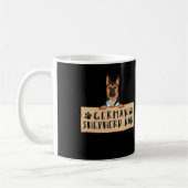 German Shepherd German Sheperd Dad Dog mam Koffiemok (Links)