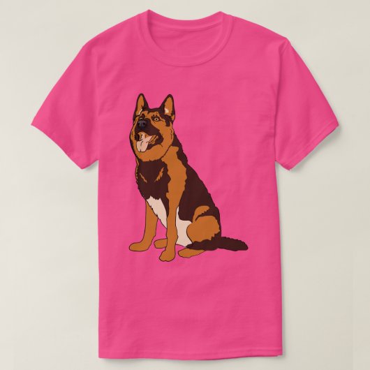 German Shepherd German Shepherd T-shirt (Design voorkant)