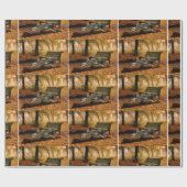 German Shepherd Gift Wrap Paper Cadeaupapier (Vlak)