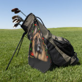 GERMAN SHEPHERD GOLFHANDDOEK (Groen)